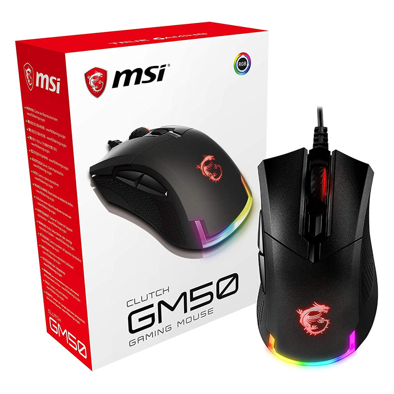 Ratón Gaming MSI CLUTCH GM50 RGB