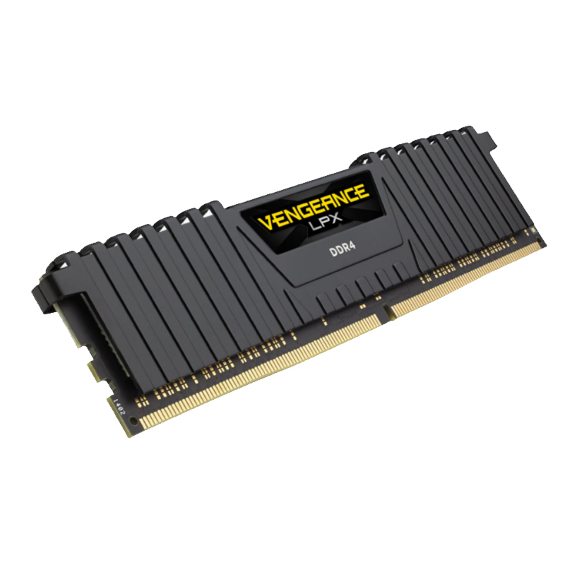 Kit de memoria ram VENGEANCE® LPX 16GB (2x8GB) DRAM DDR4 a 3000 MHz – Negro